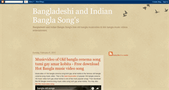 Desktop Screenshot of bangla-old-musicvideos.blogspot.com