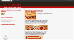 Desktop Screenshot of crashcribbage.blogspot.com