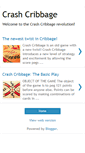 Mobile Screenshot of crashcribbage.blogspot.com