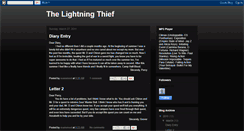 Desktop Screenshot of evanlightningthief.blogspot.com