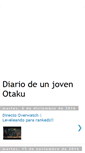 Mobile Screenshot of diariodeunjovenotaku.blogspot.com