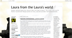 Desktop Screenshot of laurafromthelaurasworld.blogspot.com