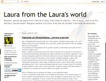 Tablet Screenshot of laurafromthelaurasworld.blogspot.com