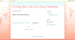 Desktop Screenshot of greyhomme.blogspot.com