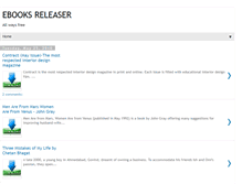 Tablet Screenshot of ebooksreleaser.blogspot.com