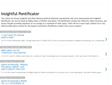 Tablet Screenshot of insightfulpontificator.blogspot.com