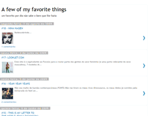 Tablet Screenshot of a--few--of--my--favorites.blogspot.com