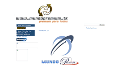 Desktop Screenshot of mundopremium.blogspot.com