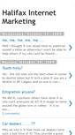 Mobile Screenshot of halifaxinternetmarketing.blogspot.com