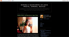 Desktop Screenshot of monikasquincinera.blogspot.com