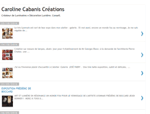 Tablet Screenshot of carolinecabaniscreations.blogspot.com