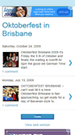 Mobile Screenshot of oktoberfestinbrisbane.blogspot.com