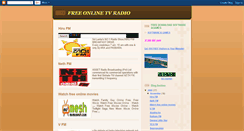 Desktop Screenshot of onlinetvradiosl.blogspot.com