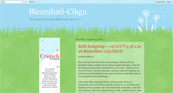 Desktop Screenshot of bicarahaticikgu-haisanurain.blogspot.com