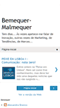 Mobile Screenshot of bemequer-malmequer.blogspot.com