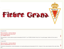 Tablet Screenshot of fiebregrana.blogspot.com