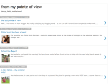 Tablet Screenshot of frommypointeofview.blogspot.com