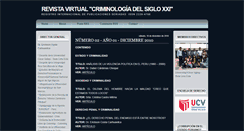 Desktop Screenshot of criminologiadelsiglo21.blogspot.com