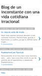 Mobile Screenshot of bloginconstamteirracional.blogspot.com