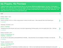 Tablet Screenshot of myprayershispromises.blogspot.com