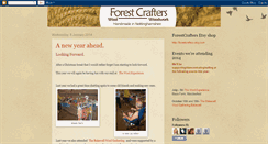 Desktop Screenshot of forestcrafters.blogspot.com