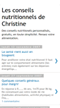 Mobile Screenshot of pensezvotrealimentation-christine.blogspot.com