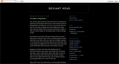 Desktop Screenshot of devianthead.blogspot.com