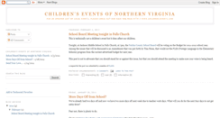 Desktop Screenshot of childrens-events.blogspot.com