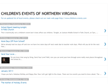Tablet Screenshot of childrens-events.blogspot.com