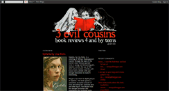Desktop Screenshot of 3evilcousins.blogspot.com