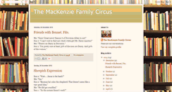 Desktop Screenshot of mackenziefamilycircus.blogspot.com