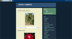 Desktop Screenshot of lacienciayambiente.blogspot.com