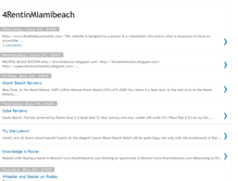 Tablet Screenshot of 4rentinmiamibeach.blogspot.com
