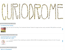 Tablet Screenshot of curiodrome.blogspot.com