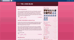 Desktop Screenshot of jdogchow.blogspot.com