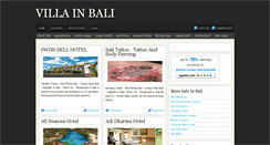 Desktop Screenshot of infovillainbali.blogspot.com