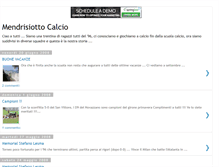 Tablet Screenshot of mendrisiottocalcio.blogspot.com
