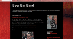 Desktop Screenshot of beerbarband.blogspot.com