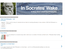 Tablet Screenshot of insocrateswake.blogspot.com