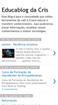 Mobile Screenshot of bloggeduca.blogspot.com