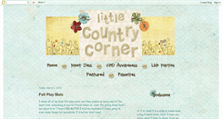 Desktop Screenshot of littlecountrycorner.blogspot.com