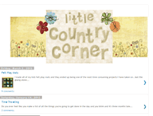 Tablet Screenshot of littlecountrycorner.blogspot.com