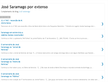Tablet Screenshot of josesaramagoextenso.blogspot.com