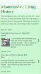 Mobile Screenshot of mountaindalelivinghistory.blogspot.com