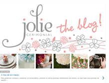 Tablet Screenshot of joliecerimonial.blogspot.com