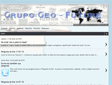 Tablet Screenshot of geo-future.blogspot.com