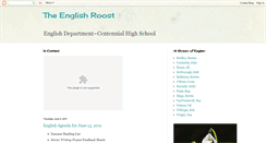 Desktop Screenshot of englishroost.blogspot.com