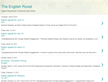 Tablet Screenshot of englishroost.blogspot.com