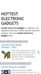 Mobile Screenshot of hottest-electronic-gadgets.blogspot.com