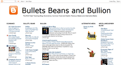 Desktop Screenshot of bulletsbeansandbullion.blogspot.com